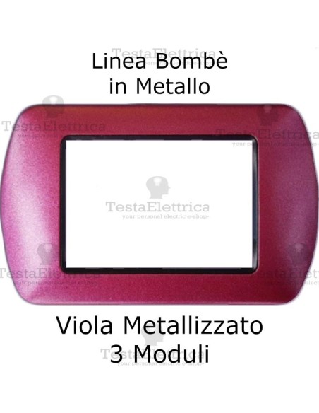 Placchetta adattabile bticino Living Light Viola 
