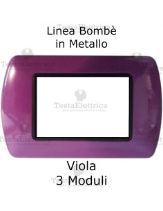 Placchetta adattabile bticino Living Light Viola 