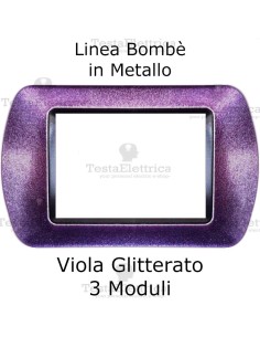 Placchetta adattabile bticino Living Light Viola 