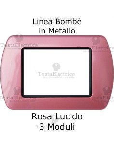 Placchetta adattabile bticino Living Light Rosa 