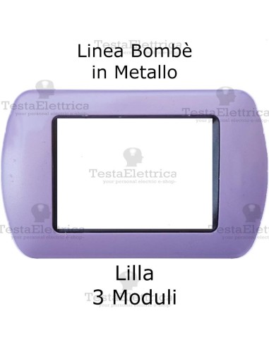 Placchetta adattabile bticino Living Light Lilla 