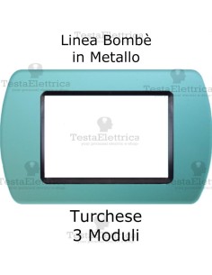 Placchetta adattabile bticino Living Light Turchese 