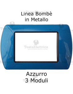 Placchetta adattabile bticino Living Light Azzurro