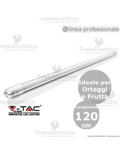  Tubo a led frutta e verdura 120 cm v-tac 6324