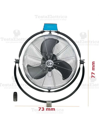ventilatore da muro oscillante