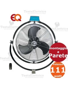ventilatore da muro oscillante
