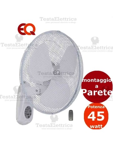 ventilatore da parete con oscillazione