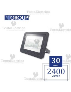 Proiettore a Led 30 watt IP65 Black