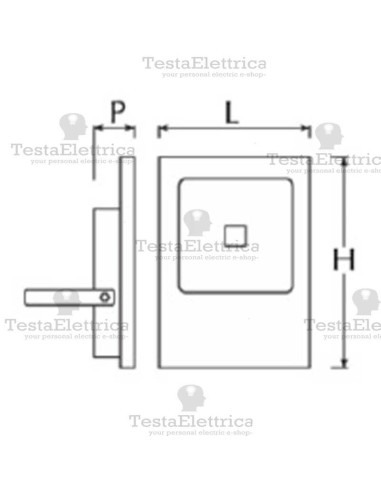 Proiettore a Led 10 watt IP65 Black