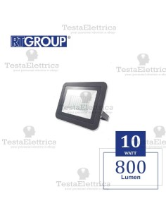 Proiettore a Led 10 watt IP65 Black