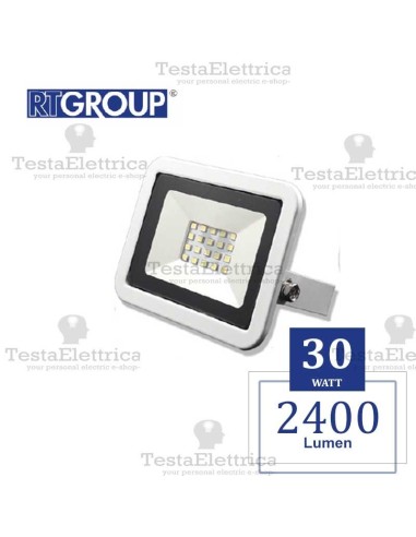 Proiettore a Led 30 watt IP65 white