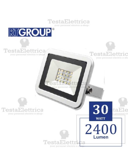 Proiettore a Led 30 watt IP65 white