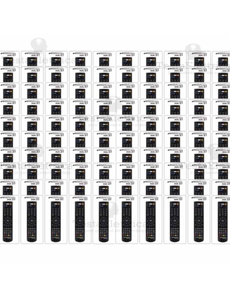 100 pezzi Telecomando madeforyou dual 2:1