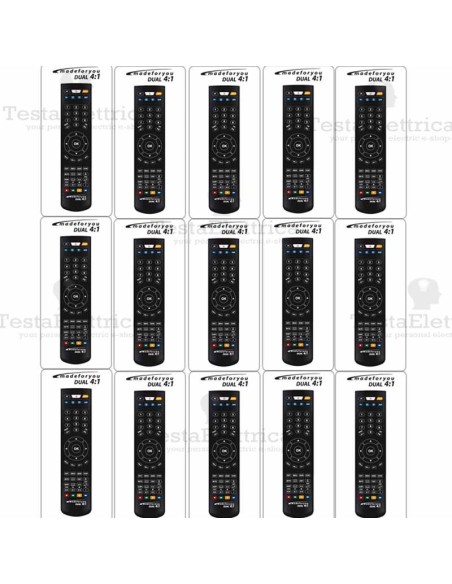 15 pezzi made foru you dual 4:1