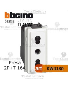 bticino kw4180 - presa bticino living now