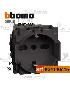 bticino KG4140A16 - presa schuko  bticino living now