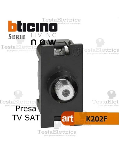 Presa coassiale F bticino living now