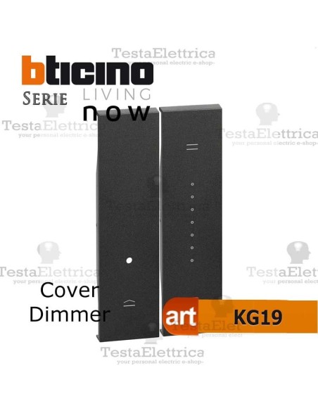  bticino KG19 cover dimmer living now