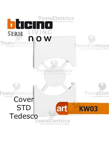 Cover Bianco bticino living now KW03