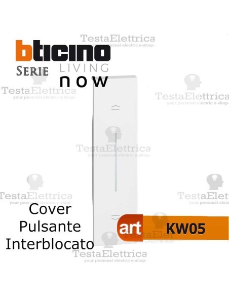 Cover bianca per tapparelle bticino living now KW05