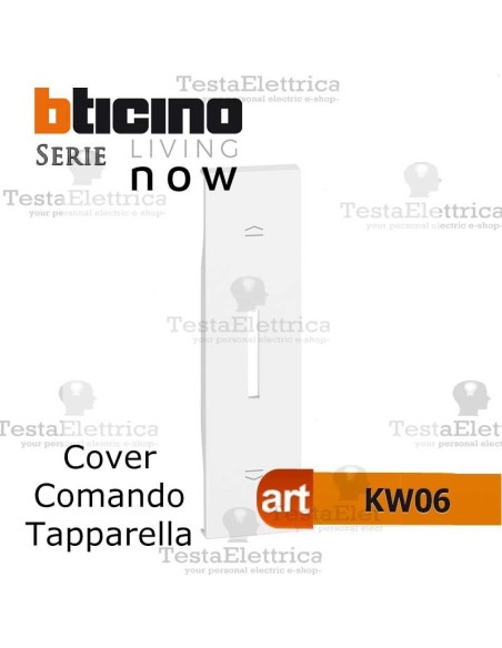 Cover bianca per tapparelle bticino living now KW06