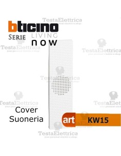cover bianca per suoneria bticino living now