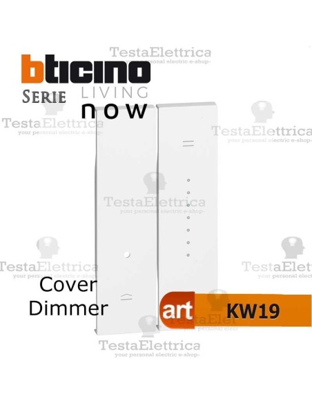  bticino KW19 cover dimmer living now