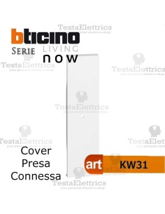  bticino KW31 cover presa connessa living now