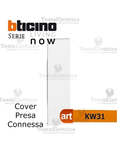  bticino KW31 cover presa connessa living now