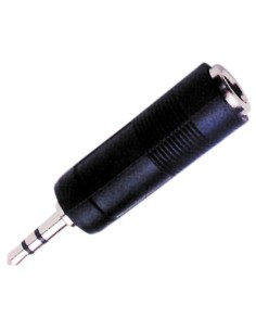 Adattatore audio M/F jack 6,3 mm a jack 3,5 mm Gbc