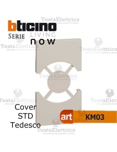 bticino KM03 cover presa TEDESCO living now