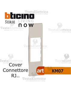 Cover sabbia per presa telefono e dati bticino living now KM07