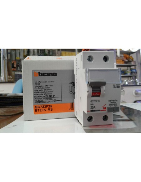 Differenziale tipo F 25A  220V Bticino