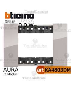 bticino KA4803DM - placca aura living now