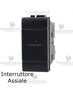 Interruttore assiale compatibile bticino LivingLight