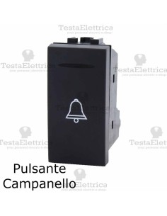 Pulsante simbolo campanello compatibile living