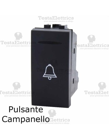 Pulsante simbolo campanello compatibile living