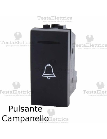 Pulsante simbolo campanello compatibile living