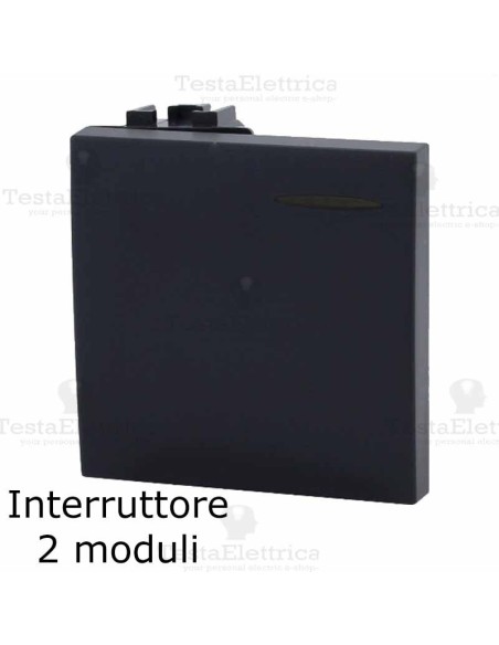 Interruttore 2M compatibile bticino LivingLight